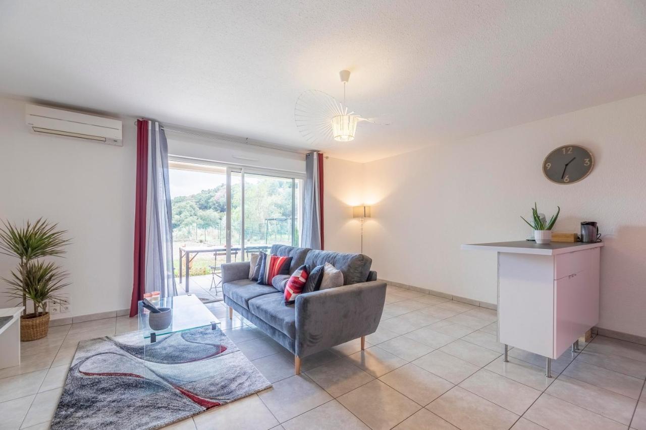 Appartement Cosy Et Spacieux Avec Jardin Et Parking باستيا المظهر الخارجي الصورة