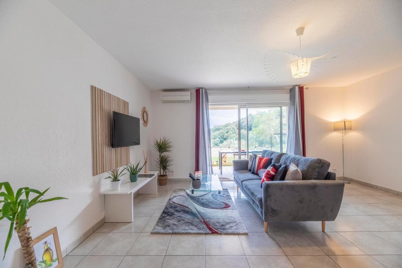Appartement Cosy Et Spacieux Avec Jardin Et Parking باستيا المظهر الخارجي الصورة
